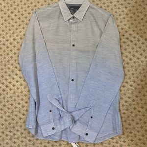 VINCE striped dress shirt